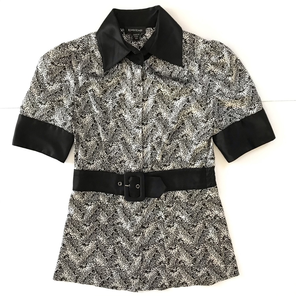 Bebe Silk Top